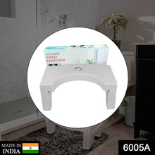 Plastic Non-Slip Folding Toilet Squat Stool - White Color - dailyneed.life