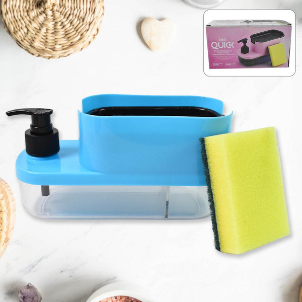 3 in 1 Dishwashing and Handwash Liquid Soap Dispenser (3 in 1 Dispenser) - dailyneed.life