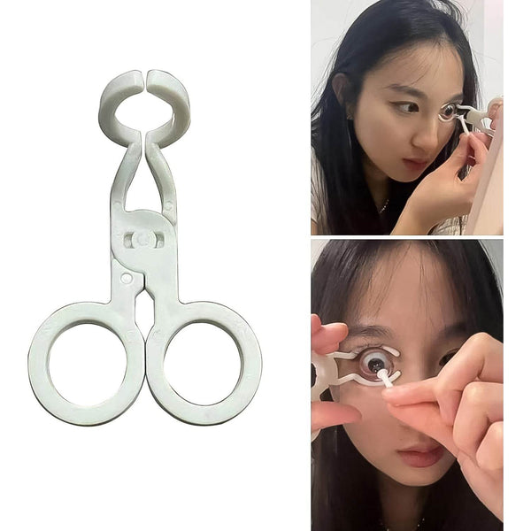 Plastic Ergonomic Women Eye Care Contact Lenses Inserter Remover Tool (1 Pc) - dailyneed.life
