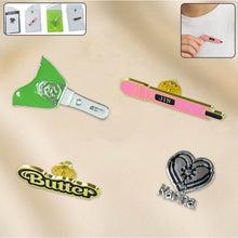 Stylish Metal Badge Pin – Single Piece (Random Design) - dailyneed.life