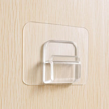 Heavy-Duty Transparent Wall Hook with Seamless Adhesive Backing (1 Pc) - dailyneed.life