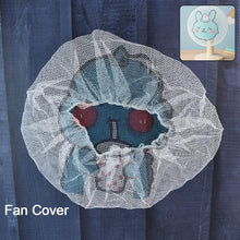 Cute Cartoon Character Fabric Mesh Fan Cover (1 Pc / Mix Design) - dailyneed.life
