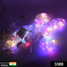 8 Feet 12 Wish Heart Ball String LED Lights With Color Box for Home Decoration, Diwali & Wedding LED Christmas Light Indoor and Outdoor Light ,Festival Decoration (Wishing Ball Multicolor) - dailyneed.life