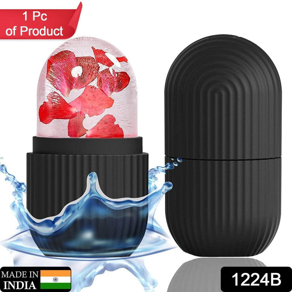 Face Ice Roller Massager for Swelling & Puffiness Reduction (Black) - dailyneed.life
