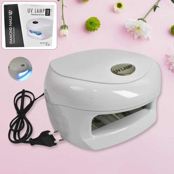 18W LED UV Lamp Nail Dryer Gel Nail Lamp Nail Polish Curing Lamp (1 Pc) - dailyneed.life