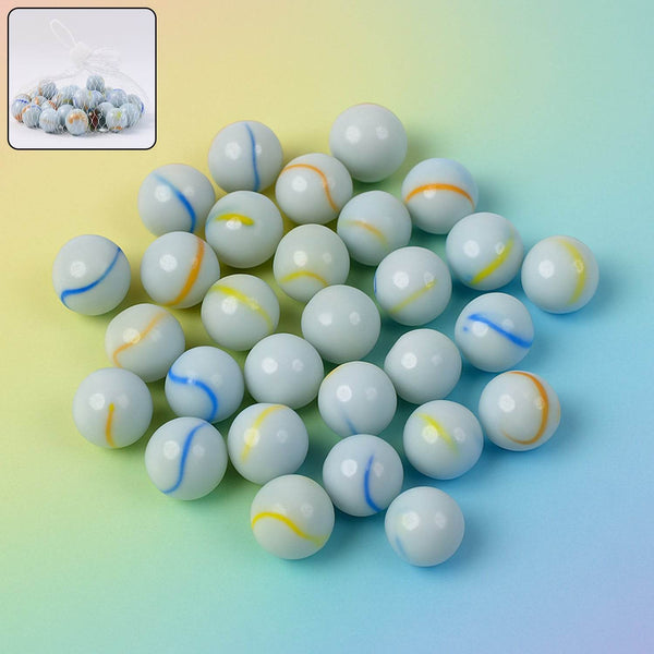 Classic Glass Marbles Pack of Approx 30 Pc - dailyneed.life