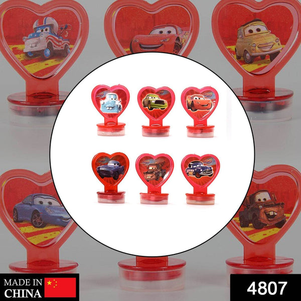 6 Pc Car Stamp Set used in all types of household places by kids and children’s for playing purposes. - dailyneed.life