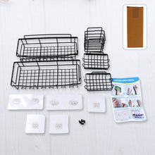 Metal Shower Basket / Canddy, for Bathroom Organiser (5 Pc Combo) - dailyneed.life