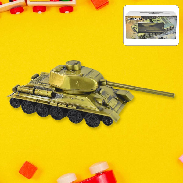 Retro Iron Art Tank Model, Nostalgia Tank Crafts Home Decor Ornament, Desktop Decorations for Office Living Room Children's Room Gift (Metal) - dailyneed.life