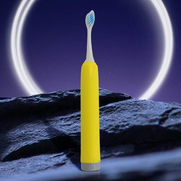 Adult Waterproof Electric Toothbrush 1 Head Battery Operated Toothbrush (1 Pc / Battery Not Included / Mix Color) - dailyneed.life