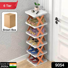 6 Layer Foldable Shoe Rack, Portable Storage Organizer for Home & Office - dailyneed.life