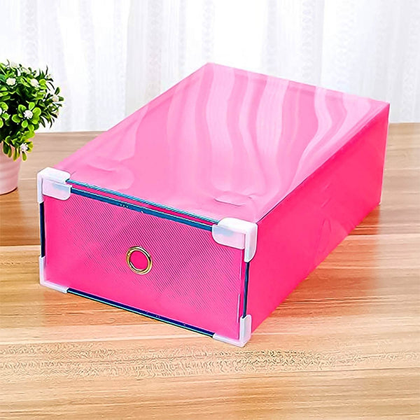 Transparent Drawer Style Shoe Storage Box (1 Pc) - dailyneed.life