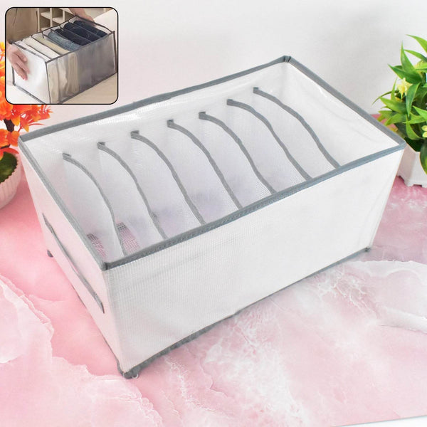 8 Compartment Storage Box, Wardrobe Clothes Organizer (1 Pc) - dailyneed.life