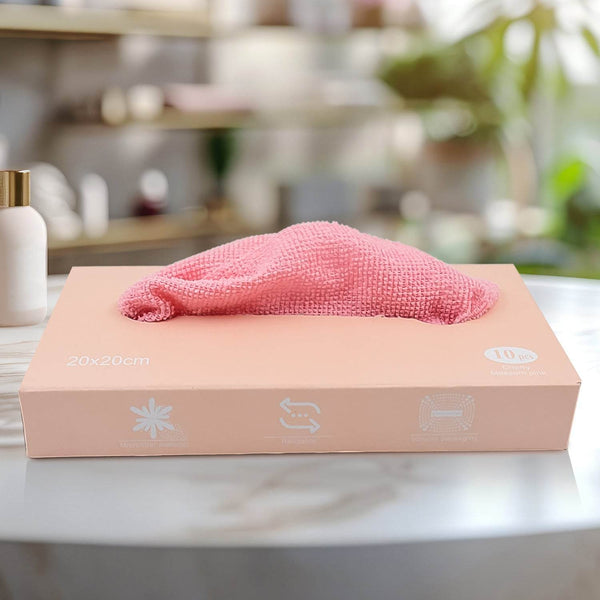 Microfiber Cleaning Cloth with Box (10 Pcs Set) - dailyneed.life