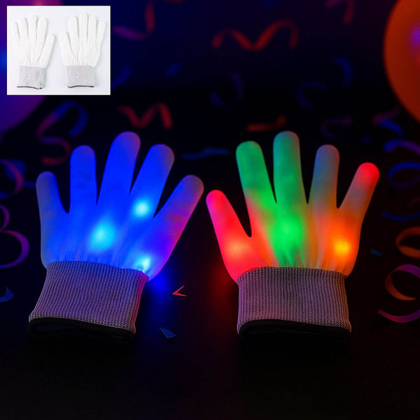 Dynamic Multi-Color Led Light-Up Glow Gloves (1 Pair) - dailyneed.life