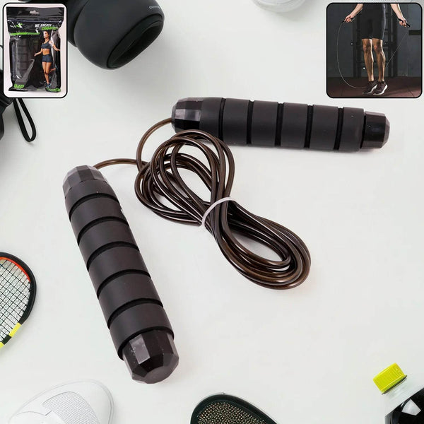 High-Speed Skipping Rope with Foam Padded Handles (1 Pc) - dailyneed.life