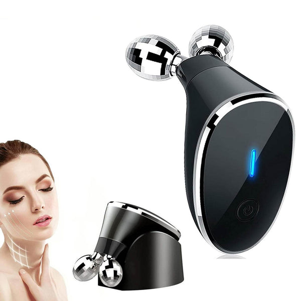 Microcurrent- Facial- Device, Micro current Face Massager Roller (1 Pc) - dailyneed.life