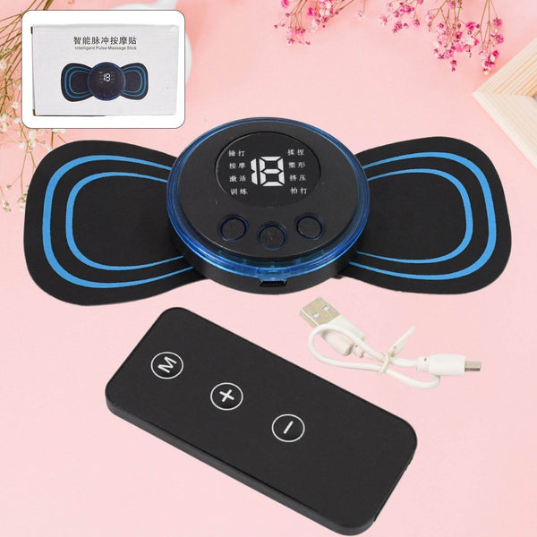 Butterfly Electric Neck Massager Cordless Full Body Massage With Remote Controller (1 Pc) - dailyneed.life