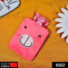 Pink Hot Water Bag with Cover – Relief for Neck, Shoulders & Cramps - dailyneed.life