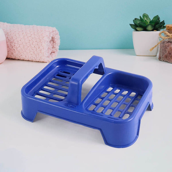 Premium 2-in-1 Double Soap Dish Stand (1 Pc) - dailyneed.life