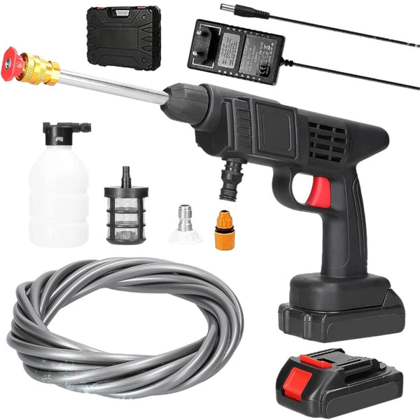 48V Car Washer Gun Wireless High Pressure Washer Water Spray Gun, Car washing Kit - dailyneed.life