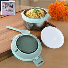 Ganesh Tiara 400ml Stainless Steel Insulated Lunch Box with Leakproof Lid & Folding Spoon - dailyneed.life