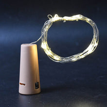 Multi LED Wine Bottle Cork / Disco Lights Copper Wire String Lights (1 Pc) - dailyneed.life