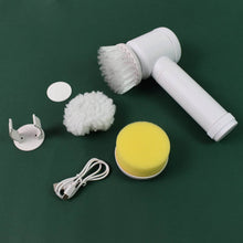 Portable Electric Cleaning Brush with 3 Replaceable Brush Heads (5 In 1) - dailyneed.life