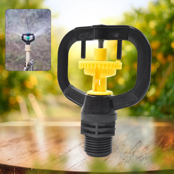 Rotating Irrigation Sprinkler Plastic Spray Nozzle (1 Pc) - dailyneed.life