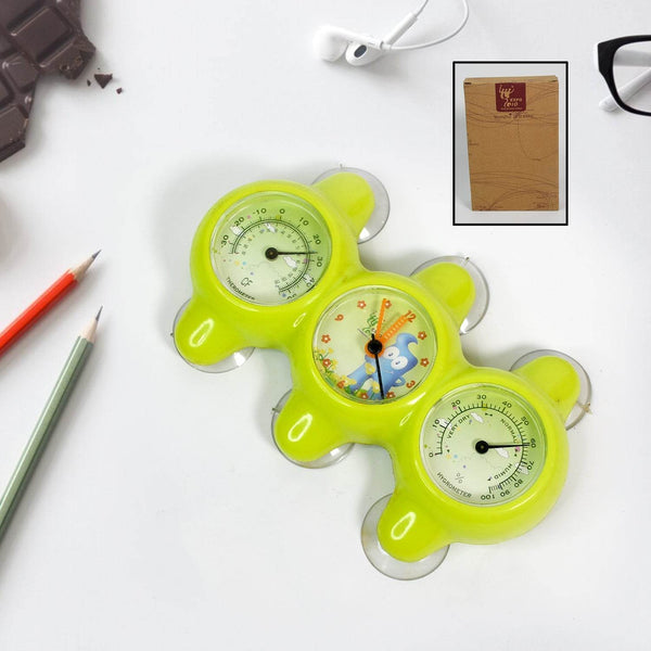 Plastic 3 in 1 Precision Desktop Clock (1 Pc) - dailyneed.life