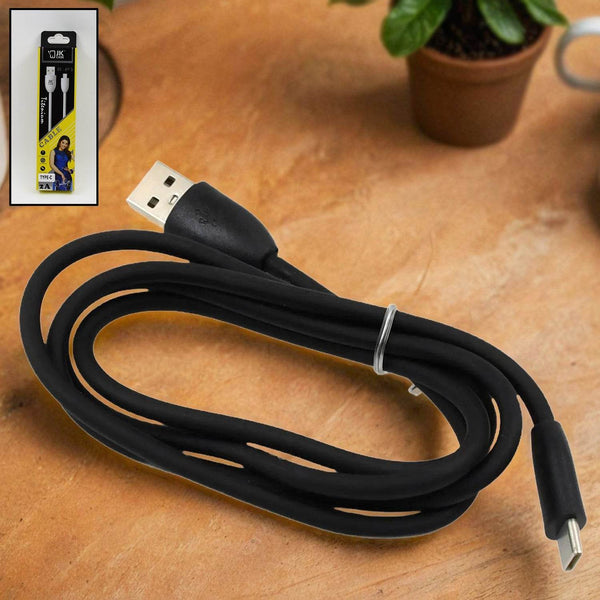 JK 2A Type C data cable Fast Charging, Data Transfer Cable (1 Pc) - dailyneed.life