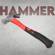 Stainless Claw Hammer with Fiberglass Handle, Shock Resistant, Corrosion Resistant, Rust Proof, Durable, Environmental friendly, 364g, 28cm - dailyneed.life