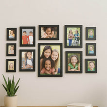 Premium Black Photo Frame Set 12 Pcs Wall Hanging Gallery Frames - dailyneed.life