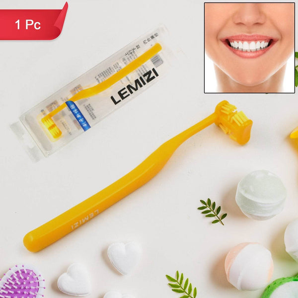 Six-Sided Soft Toothbrush, Anti-Bacterial 6 Sided Care (1 Pc/ Mix Color) - dailyneed.life