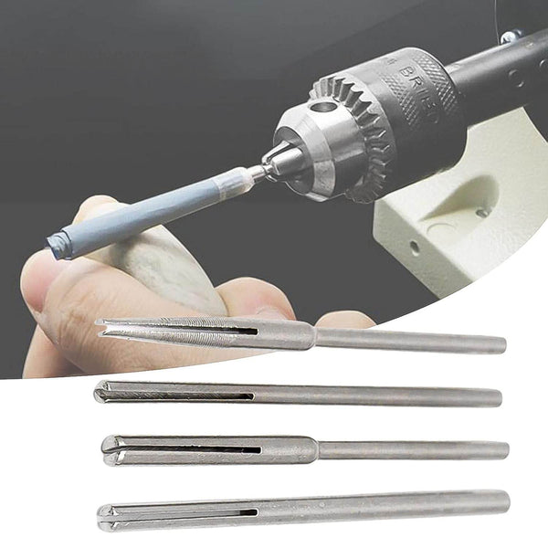 Sandpaper Clamp 3 mm Split Mandrels Long Abrasive Holder (4 Pcs Set) - dailyneed.life