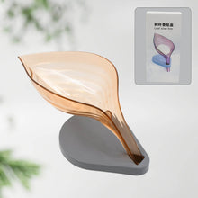 Plastic Leaf Shape Soap Box, Soap Holder (1 Pc / With Color Box) - dailyneed.life
