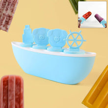 Creative Boat-Shaped Ice Cream Mould with Cute Piggy - dailyneed.life