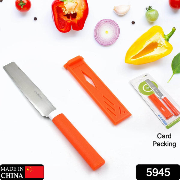 Stainless Steel Knife For Kitchen Use, Knife Set, Knife & Non-Slip Handle With Blade Cover Knife - dailyneed.life