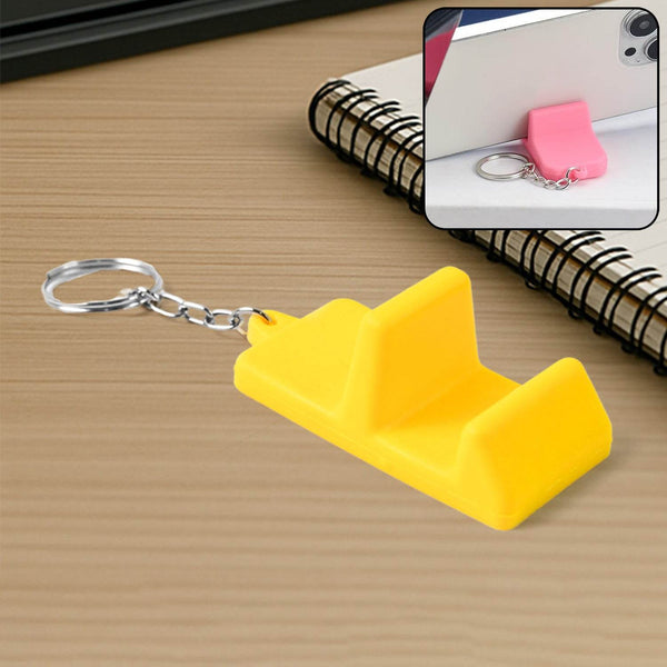 Plastic 2-in-1 Mobile Stand Keychain (1 Pc) - dailyneed.life