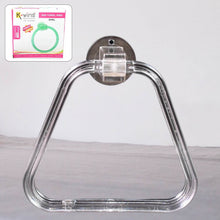 Unbreakable ABS Square Towel Ring Wall Mounted Stand / Holder (1 Pc) - dailyneed.life