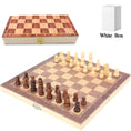 Foldable Wooden Chess Board Set (30 × 30 Cm / 1 Set) - dailyneed.life
