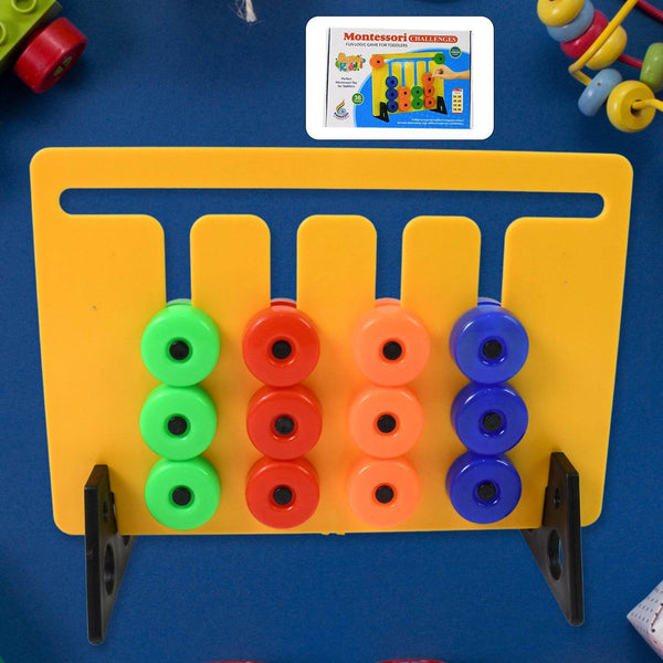 Montessori Slide Puzzles Toys for Kids (36 Challenges / 1 Set) - dailyneed.life