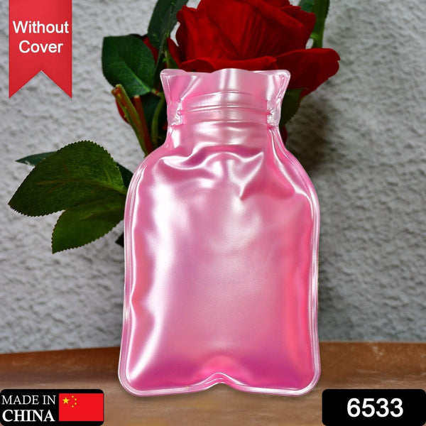 Simple Pink small Hot Water Bag with Cover for Pain Relief, Neck, Shoulder Pain and Hand, Feet Warmer, Menstrual Cramps. - dailyneed.life
