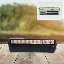 Temporary Car Parking Mobile Number Display with Magnetic Numbers Stickers (1Pc)  - dailyneed.life