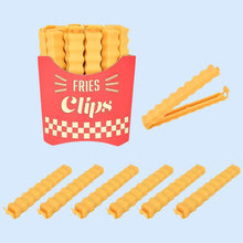 Cute French-Fries-Shaped Bag Clips With in a Magnetic Box (12 Pcs Set) - dailyneed.life