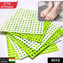 Bath Anti Slip Mat Used while bathing and toilet purposes to avoid slippery floor surfaces. (Pack Of 6) - dailyneed.life