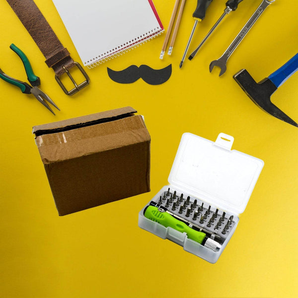 32 In 1 Mini Screwdriver Bits Set With Magnetic Flexible Extension Rod For Home Appliance, Laptop, Mobile and Computer Repairing - dailyneed.life