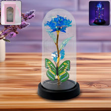 LED-Powered Eternal Rose in plastic Dome (1 Pc / Battery not Included) - dailyneed.life