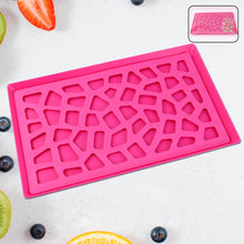 Plastic Kitchen Tray with Modern Hollow Design (40x25 cm) - dailyneed.life