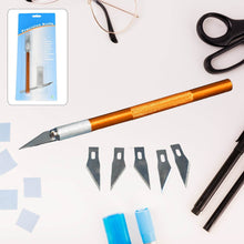 Precision Electronic Spices Hand Repair Cutting Knife with 5 Extra Sharp Blade (1 Set) - dailyneed.life